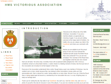 Tablet Screenshot of hmsvictoriousassociation.com